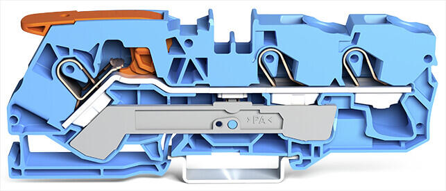 Topjobs Rail Mount Terminal Block w/ Lever