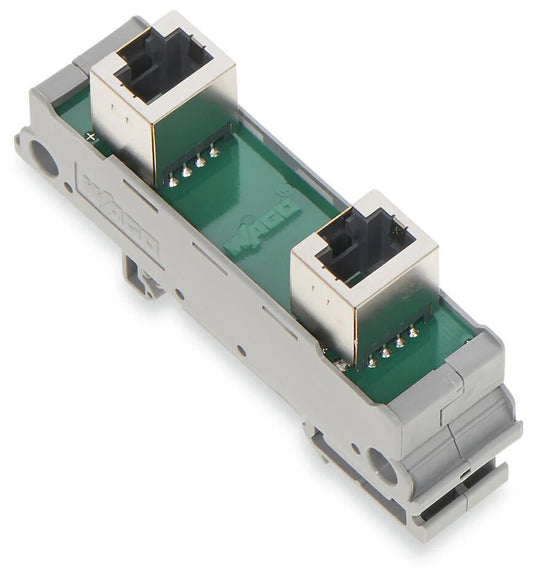 Interface module; RJ-45; Cat. 5; in mounting carrier