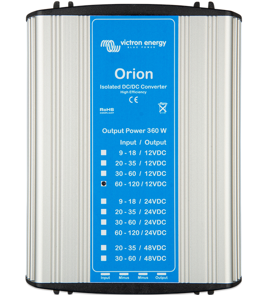 Orion DC-DC Converters 110V, Isolated